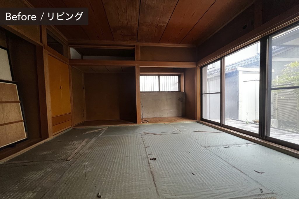 リフォーム施工例01-04　浜松／浜松市／注文住宅／工務店／住宅会社／リノベーション／大規模リフォーム／一件まるごとリフォーム／ビフォーアフター／デザイン住宅／おしゃれ／シンプル／モダン／スタイリッシュ／SE構法／高耐震／高気密高断熱／耐震等級6／外構デザイン／外構工事／ドライガーデン／ロックガーデン／