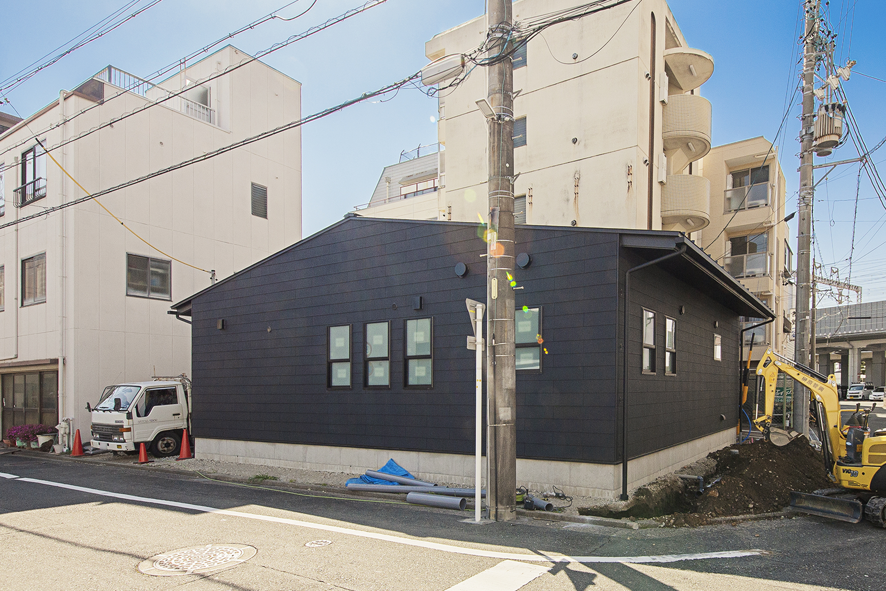 完成見学会＿海老塚3　〜街中暮らし、ふたりの平屋〜