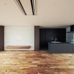 中央区安松町 施工例04＿LDK1　浜松／浜松市／注文住宅／工務店／住宅会社／SE構法／高性能住宅／高気密高断熱／高耐震／W断熱／耐震等級3／断熱等級6／デザイン住宅／おしゃれ／シンプル／モダン／スタイリッシュ／平屋／中庭／コの字の家／小さな平屋／3階建て／豪邸／コンパクトな家／外構デザイン／外構工事／ドライガーデン／ロックガーデン／ボタニカルガーデン／和風庭園